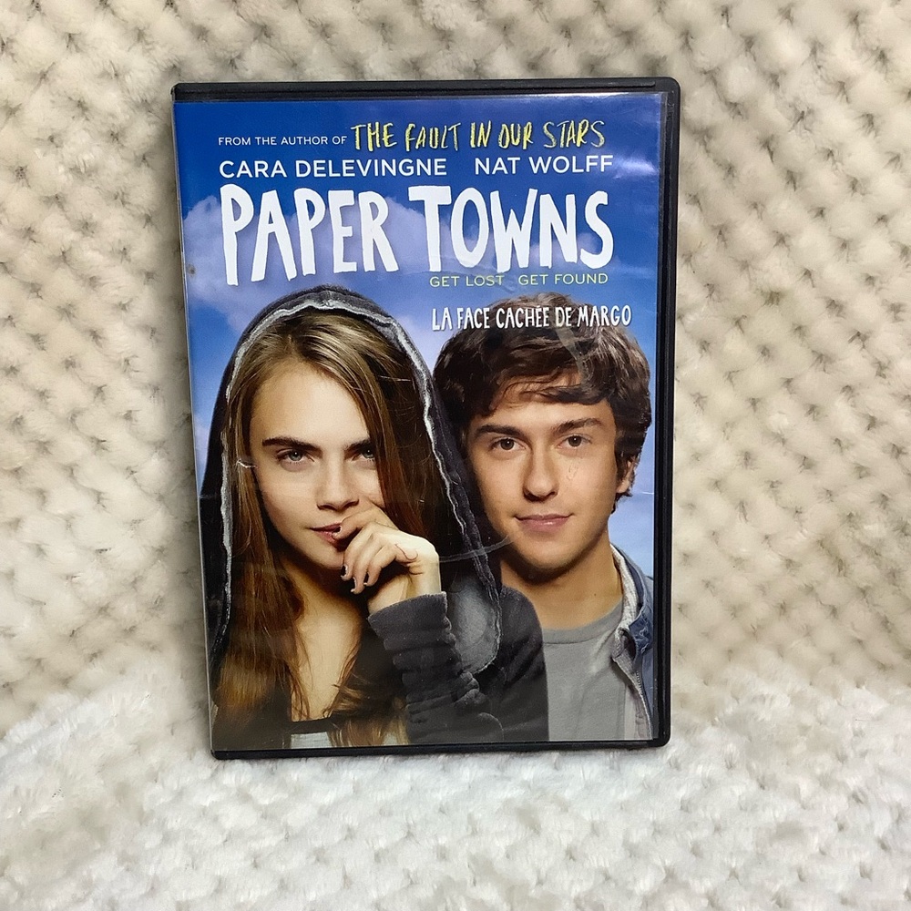 Paper Towns DVD - Blue Cover